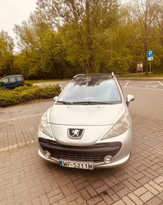 peugeot Peugeot 207 cena 11000 przebieg: 260000, rok produkcji 2009 z Warszawa